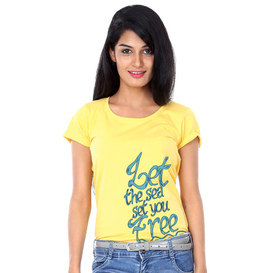 Let The Sea Set You, Matching Travel Tees For Women