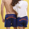 Let's Get Naughty, Matching Royal Blue Couple Boxers