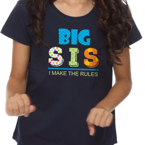 Big Sis - Lil Bro Tees for Siblings