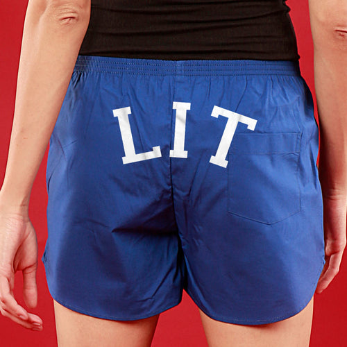 LIT, Matching Blue Couple Boxers