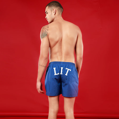LIT, Matching Blue Couple Boxers