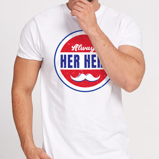 Her Hero/Little Girl, Matching Dad And Daughter Tees