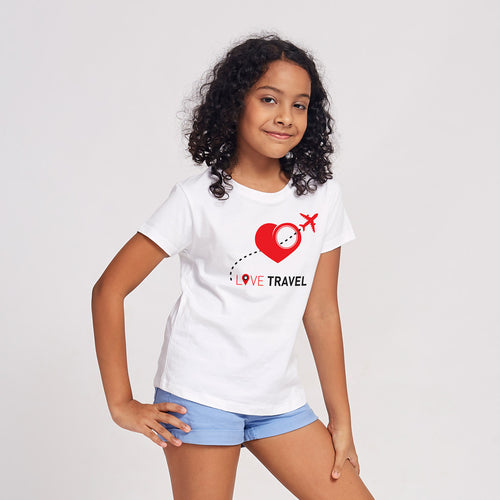 Love Travel Matching Family Tees for Daughter