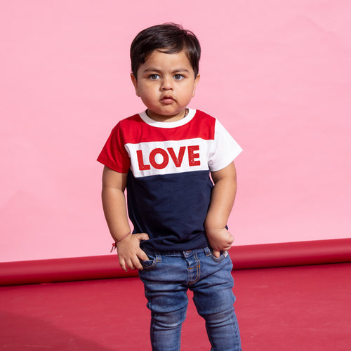 Love Matching Tees For Boy
