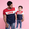 Love Matching Tees For Dad and Son