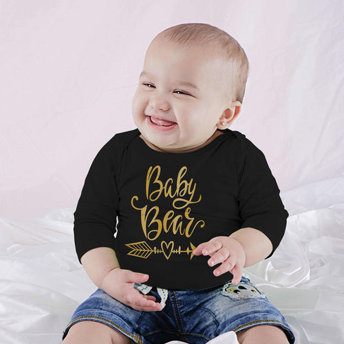 Mama/Baby Bear, Matching Tee And Babysuit For Mom And Baby (Boy)