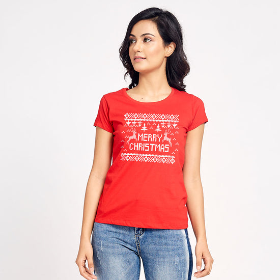 Merry Christmas, Matching Tees for Mother