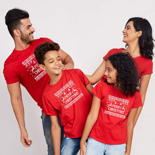 Merry Christmas, Matching Tees For Family