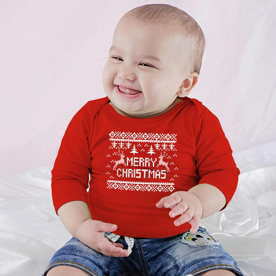 Merry Christmas, Matching Tees Bodysuit For Baby