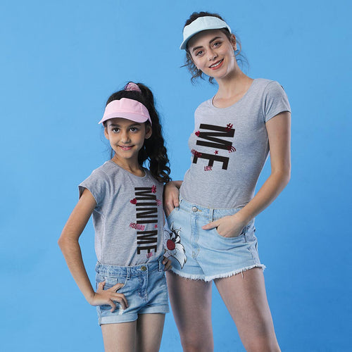 Me And Mini Me,Mom And Daughter Tees