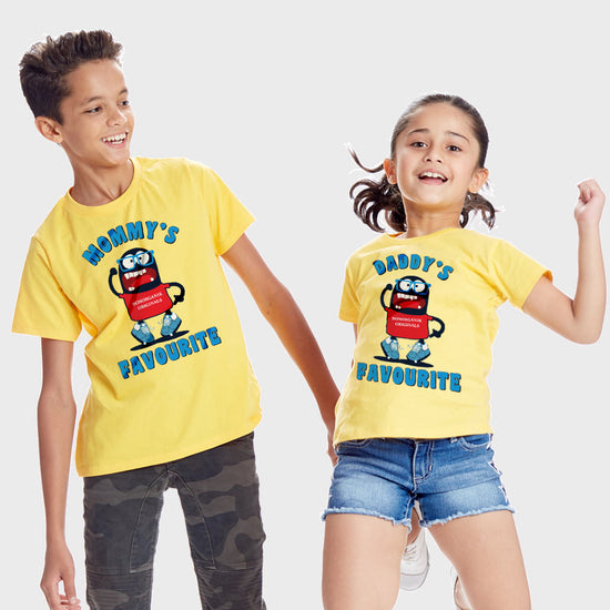 Mommy/Daddy's Favorite, Matching Sibling Tees