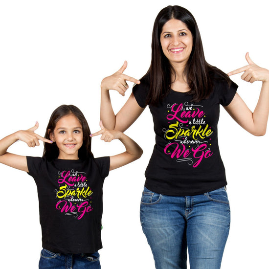 Mother-Daughter Sparkle Tees