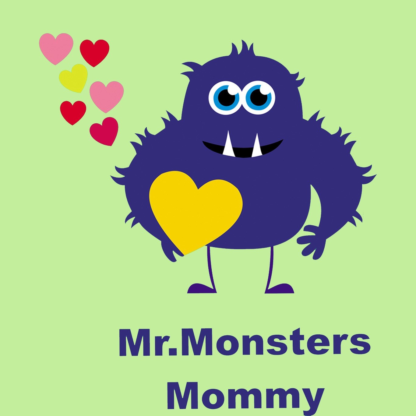 cute monsters and mommy Mr.Monsters Mommy Tee for Womens