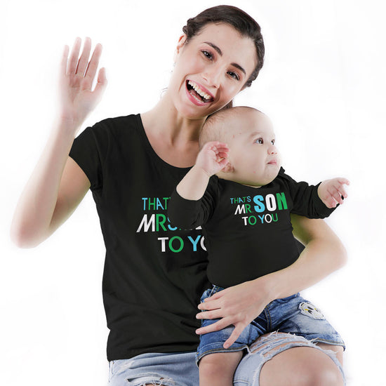 That's Mom And Baby Bodysuit And Tees