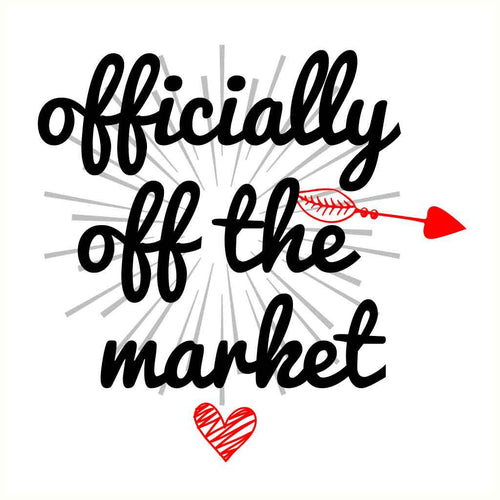 Officially Off The Market Couple Tees