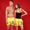 Part Time Romeo / Juliet, Matching Yellow Couple Boxers