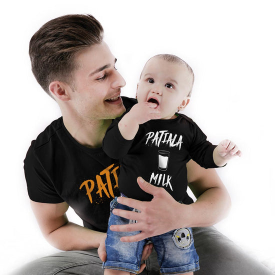 Patiala peg patiala milk Bodysuit and Tees