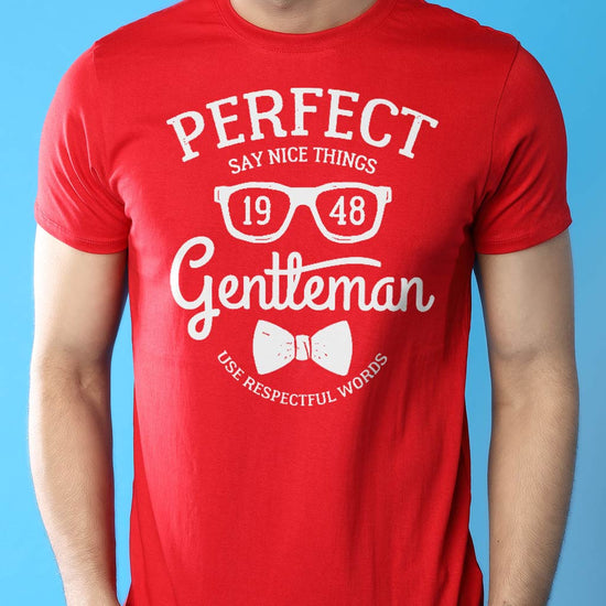 Perfect Gentleman, Dad And Son Matching Adult Tees