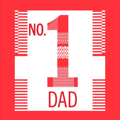 No.1 Dad Daughter and Son Matching Tshirt
