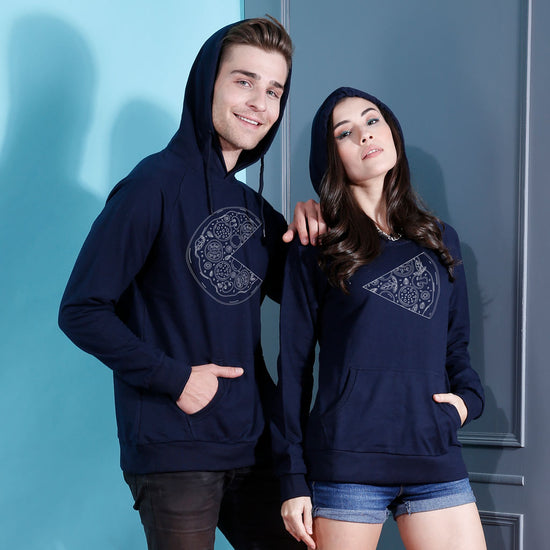 Pizza Love, Matching Hoodies For Couples