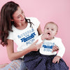 Proud Mom/ Baby, Matching Tee And Bodysuit For Mom And Baby (Girl)