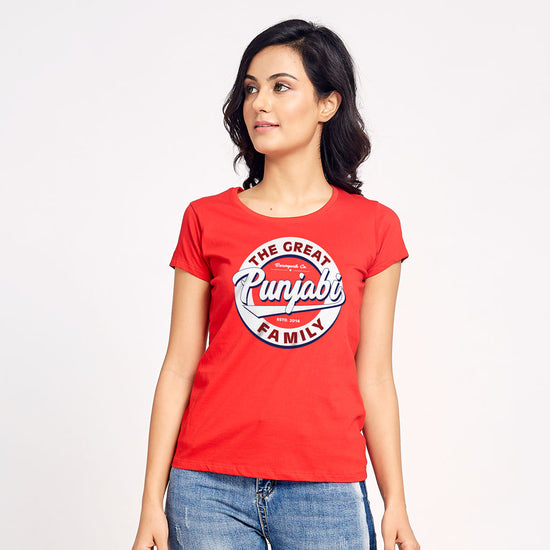 Punjabi Family, Matching Dad/Mom/Daughter Family Tees For Mother