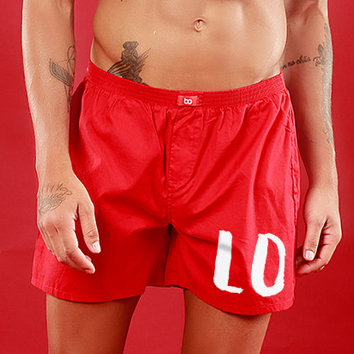 Love Cotton Matching Couple Boxers