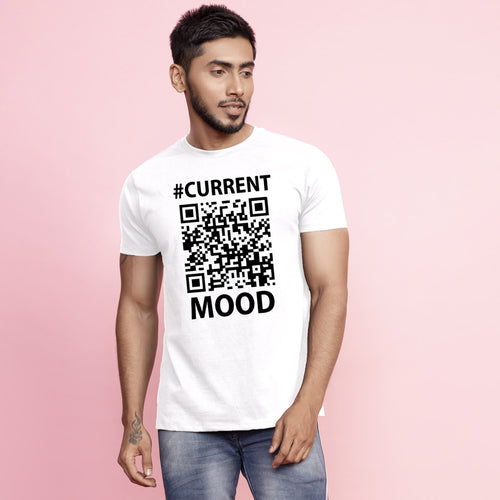 Current Mood Matching Qr Code Matching Tees For Couples