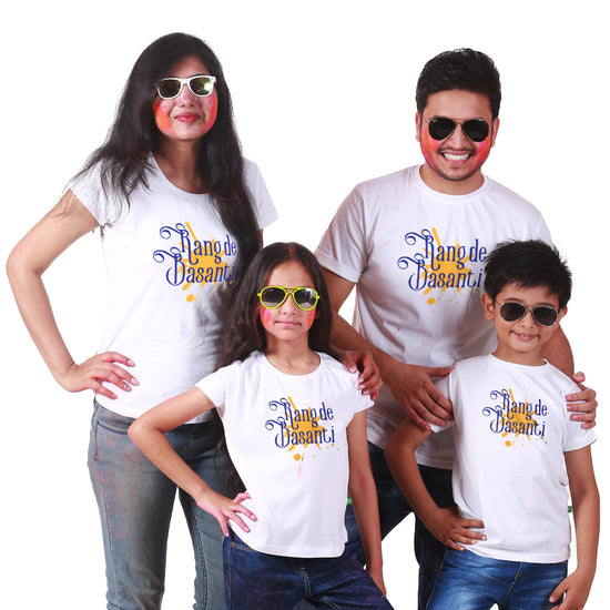Family Rang De Basanti Tees