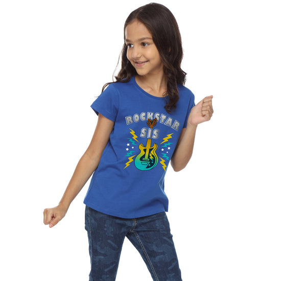 Rockstar, Matching Sibling Tees For Girl