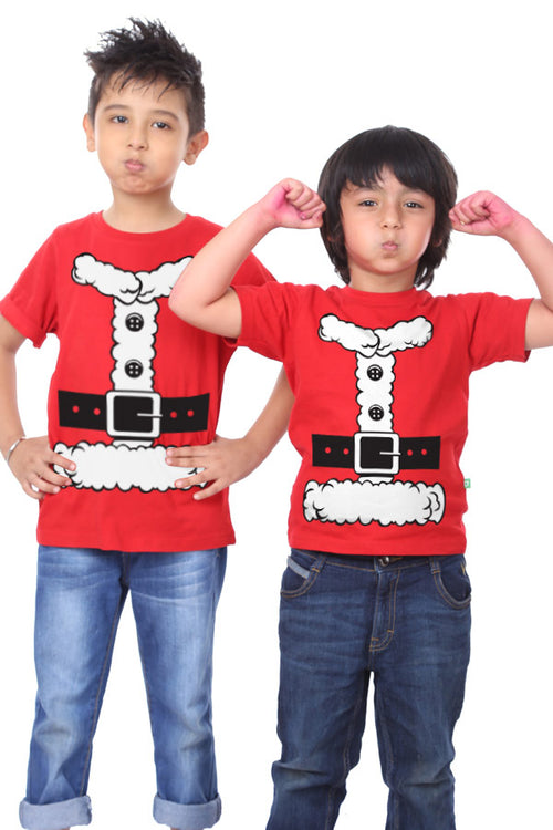 Santa Graphic, Brother And Brother Tees