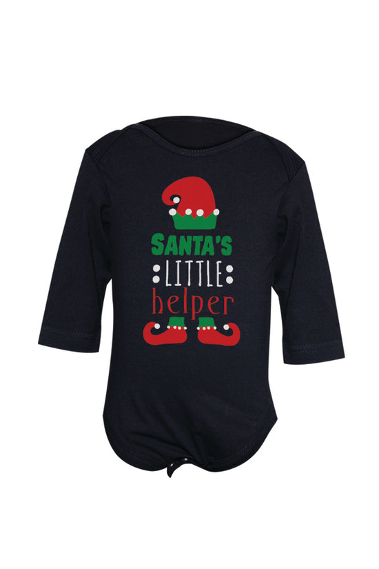 Santa’s Little Helper Baby Bodysuit
