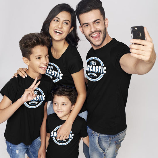 100% Sacrastic, Matching Family Tees