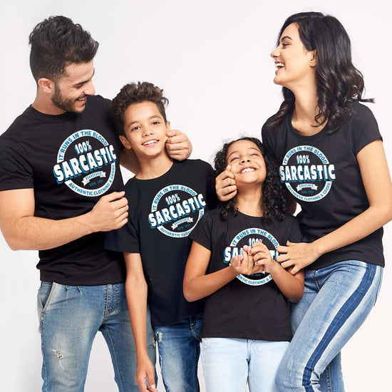 100% Sacrastic, Matching Family Tees