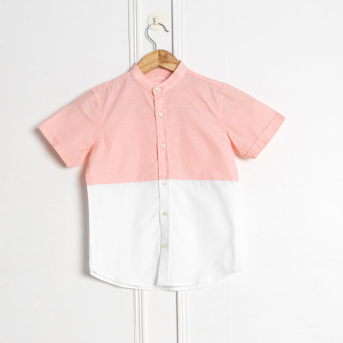 Pink & white , Matching Shirts For Son