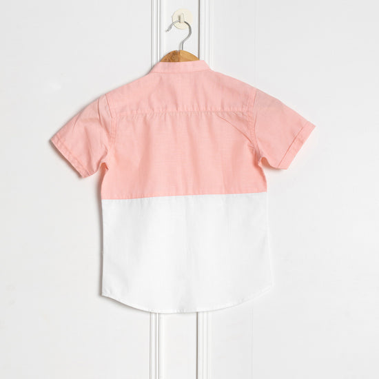 Pink & white , Matching Shirts For Son