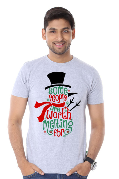 Some People Are Worth Melting Single Tee For Men