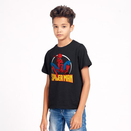 Spiderman(Black), Tees For Son