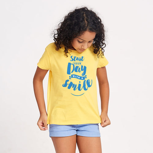 Start Your Day, Matching Family Tees For Daughter