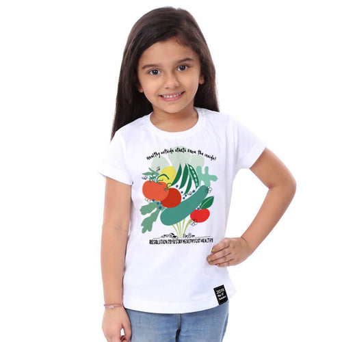 Stay Healthy Eat Healthy Tees