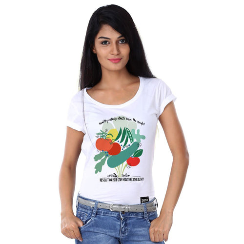 Stay Healthy Eat Healthy Tees