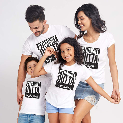 Straight Outta Chennai,Tamil Matching Tees For Family