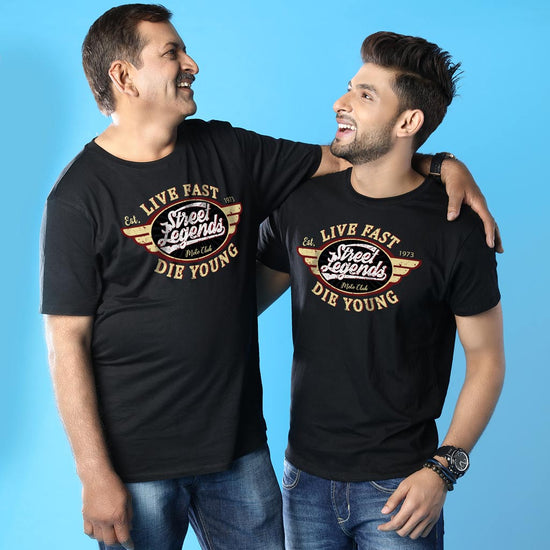 Street Legends, Dad And Son Matching Adult Tees