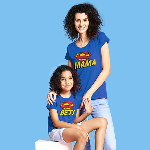 Mama Beti Matching Tees for Mom and Daughter