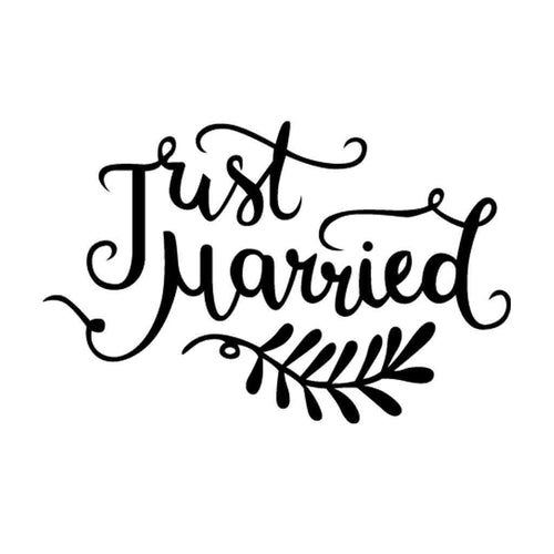 T-Shirt - Just Married White Tees