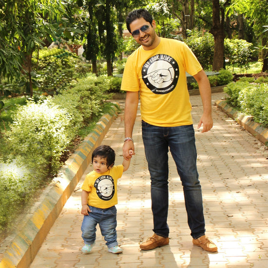 My Look Alike Yellow Tee for Men