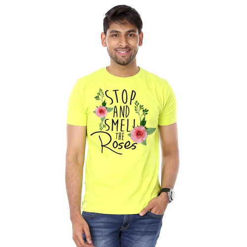 T-Shirt - Stop And Smell The Roses Tees