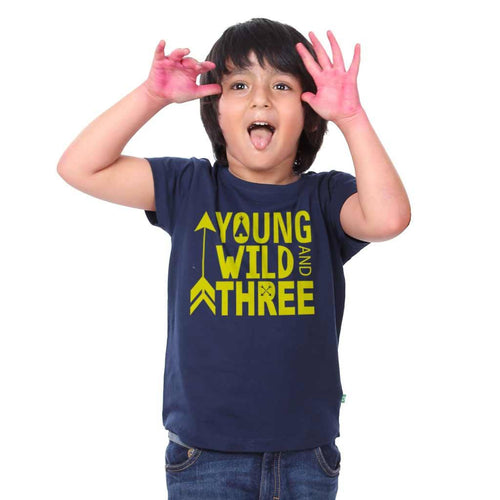 T-Shirt - Young Wild And Three Tees