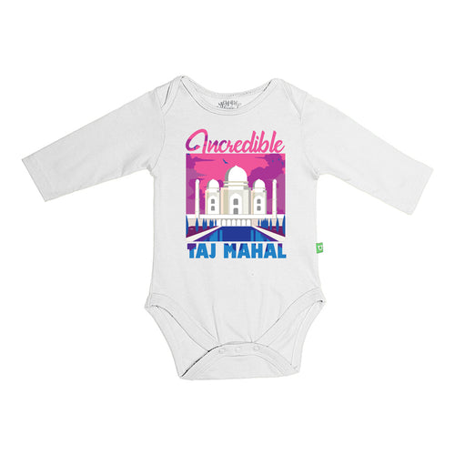 Incredible Taj Mahal, Matching Travel Tees For Infant