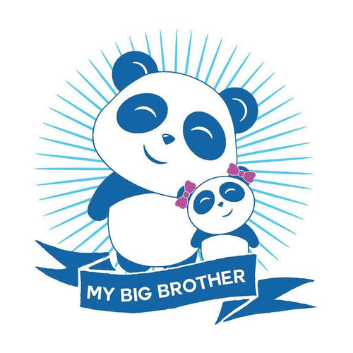 Teddy Big Bro & Little Sis , Tee For Men